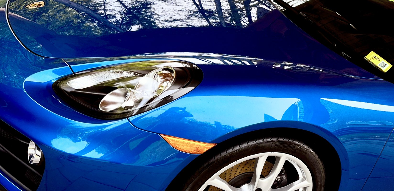 Picture of car professionally detailed by Detailing Wizards