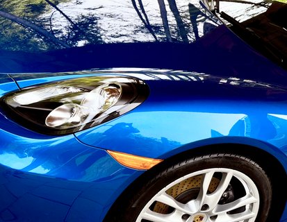Picture of car professionally detailed by Detailing Wizards