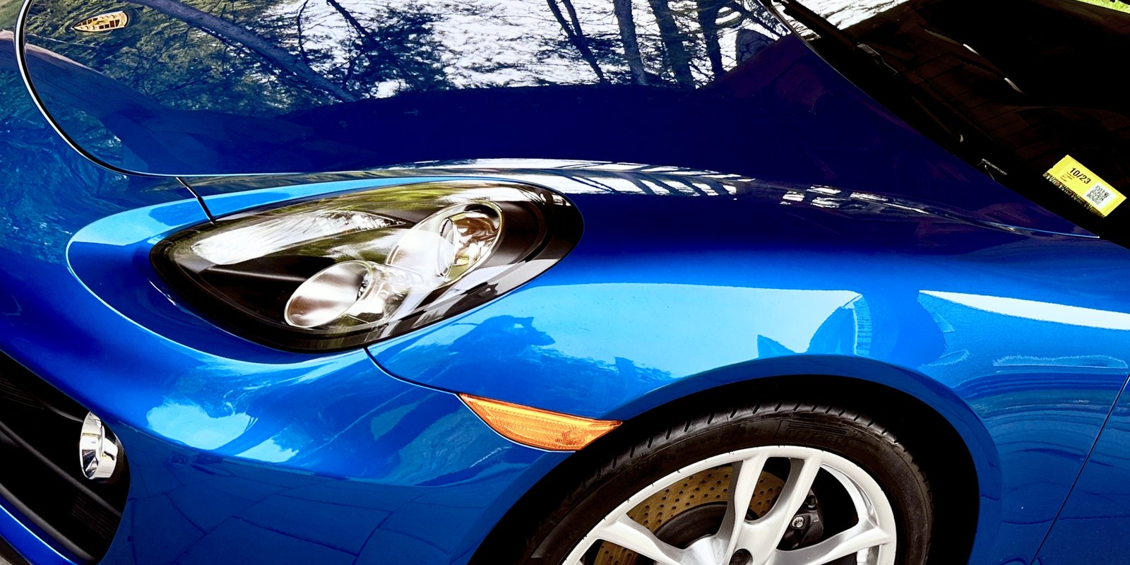Picture of car professionally detailed by Detailing Wizards