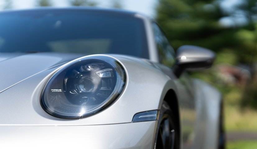 Headlight restoration improving visibility and look